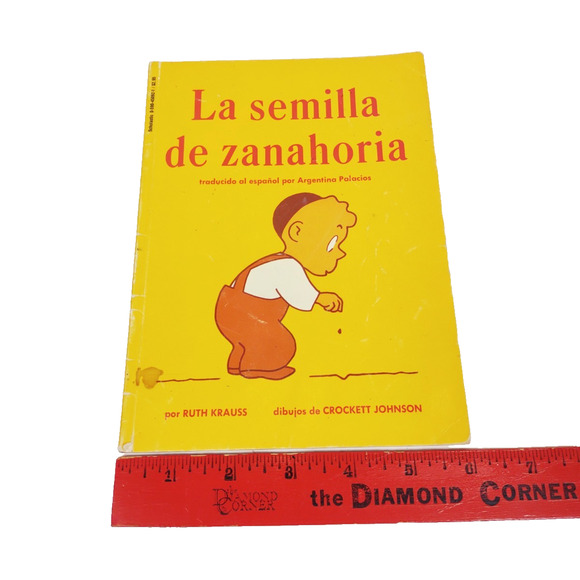 La Semilla de Zanahoria (The Carrot Seed) (Spanish Edition) Paperback 1978 VTG - Picture 5 of 5